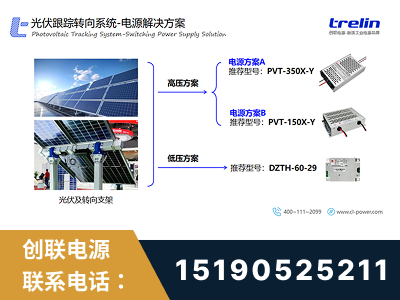 共青城-光伏跟踪转向系统-电源解决方案